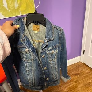 long sleeve jean denim jacket!